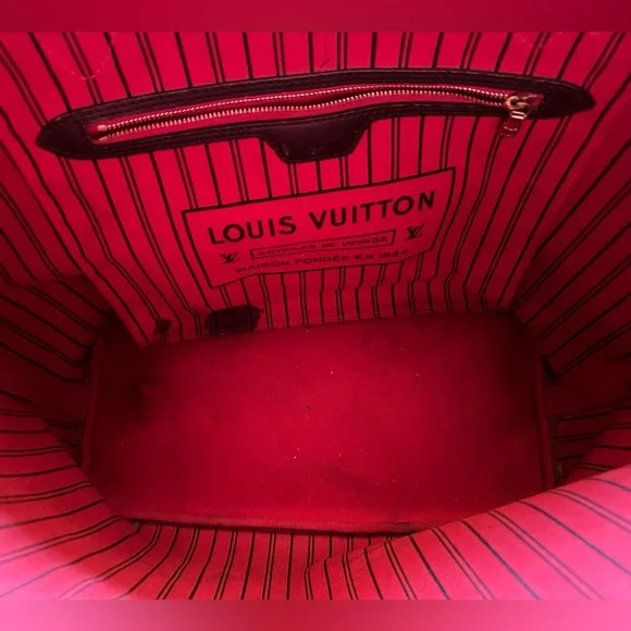 Louis Vuitton Damier Ebene Neverfull MM - Picture 9 of 17